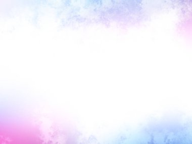 Beyaz kenarlı pembe ve mavi bir arkaplan