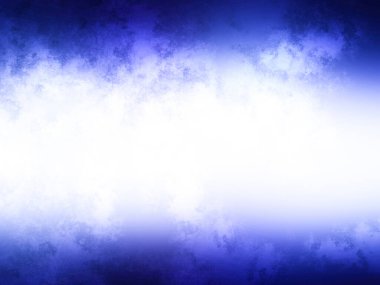 Bulanık ışıklı mavi ve beyaz bir arkaplan