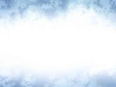 Ortasında bir snowboardcu olan karla kaplı bir bölge.