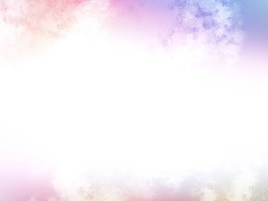 Bulanık gökyüzü ile renkli bir arkaplan