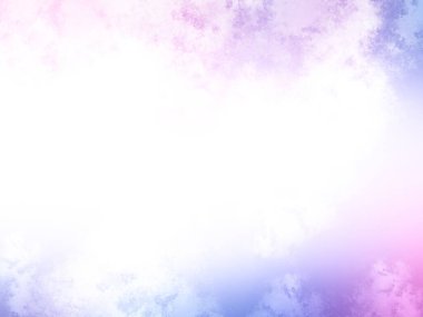 Bulutlu pembe ve mavi bir gökyüzü ve bir uçak