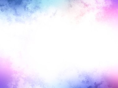 Parlak bir ışıkla dolu renkli bir bulut.