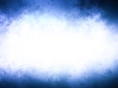 Ortasında ışık olan mavi ve beyaz bir arkaplan