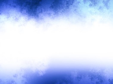 Bulanık gökyüzü ile mavi ve beyaz bir arkaplan