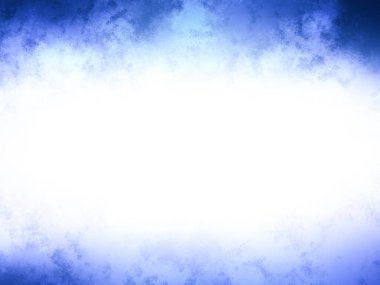 Beyaz bulutlu mavi ve beyaz bir arkaplan