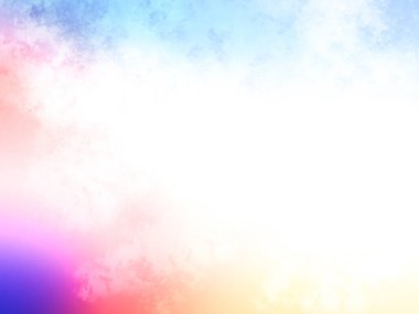 Bulanık gökyüzü ile renkli bir arkaplan