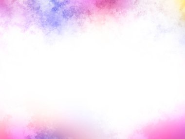 Metin için beyaz alanı olan renkli bir arkaplan