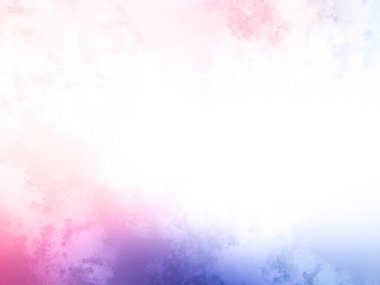 Beyaz ve mavi gökyüzü ile pembe ve mavi bir arkaplan