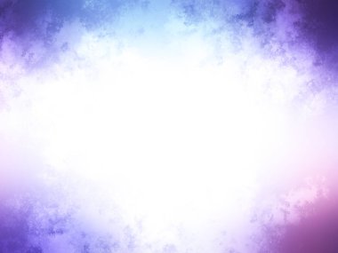 Mor ve mavi arkaplan ve beyaz ışık