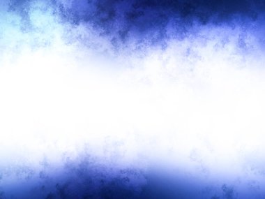 Bulanık gökyüzü ile mavi ve beyaz bir arkaplan