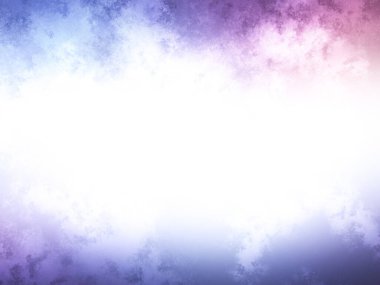 Bulutları ve uçakları olan renkli bir gökyüzü.