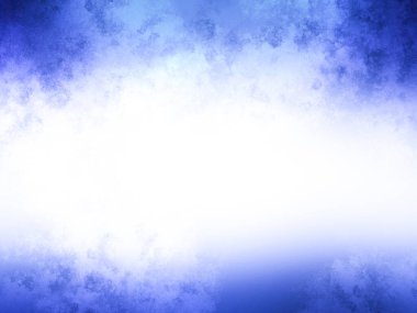 Bulanık gökyüzü ile mavi ve beyaz bir arkaplan