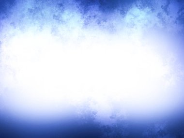 Ortasında ışık olan mavi ve beyaz bir arkaplan