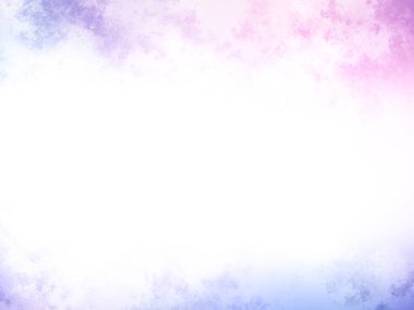 Beyaz kenarlı pembe ve mavi bir arkaplan