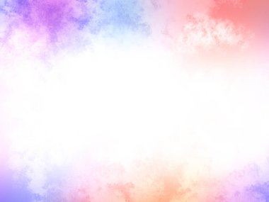 Beyaz ve pembe gökyüzü ile renkli bir arkaplan