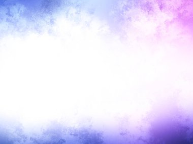 Bulutlu renkli bir gökyüzü ve parlak bir ışık.