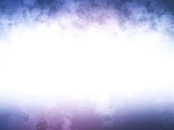 a purple and blue background with a white and red border