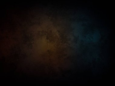 koyu bir arkaplan mavi ve turuncu bir ışık