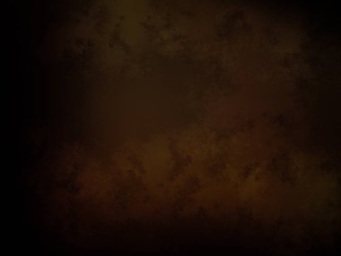 Koyu kahverengi arka plan ve küçük beyaz bir saat.