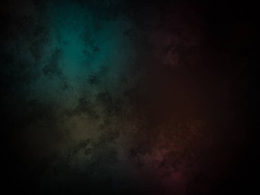 koyu bir arkaplan ve renkli bir ışık