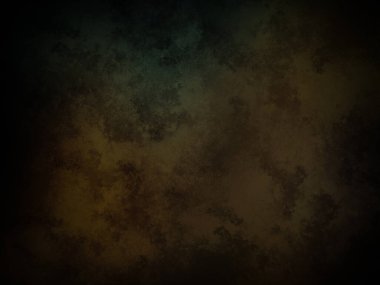 koyu bir arkaplan yeşil ve kahverengi