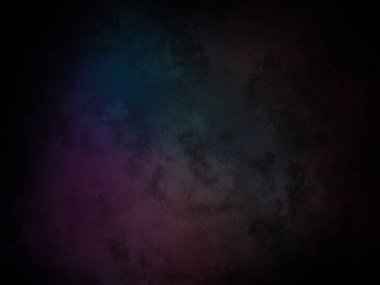 koyu bir arkaplan ve renkli bir ışık