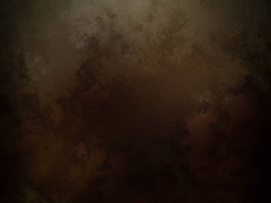 Koyu kahverengi arka plan ve beyaz saat.