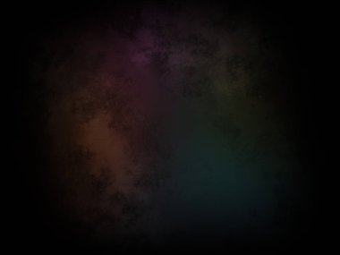 koyu bir arkaplan ve renkli bir ışık