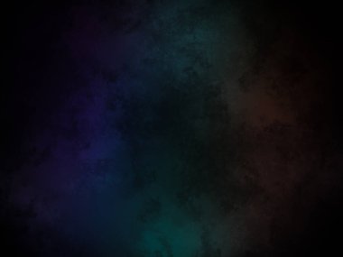 koyu bir arkaplan, mavi ve yeşil renkli.