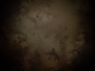 Koyu kahverengi arka plan ve beyaz saat.