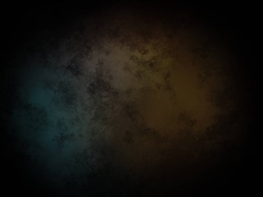 Koyu bir arka plan, mavi ve sarı bir ışık.