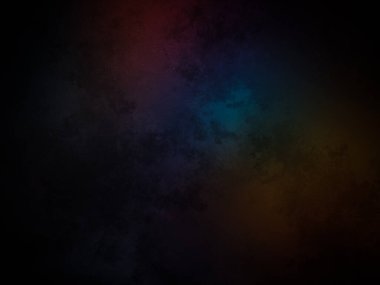 Renkli bir bulanıklığa sahip koyu bir arkaplan