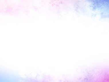 Beyaz kenarlı pembe ve mavi bir arkaplan