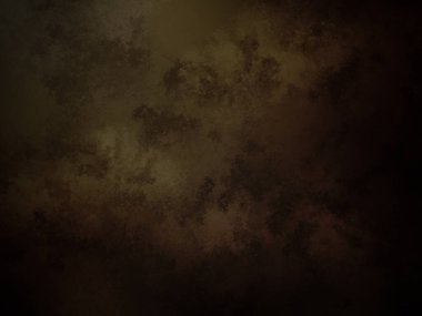 Koyu kahverengi arka plan ve beyaz saat.