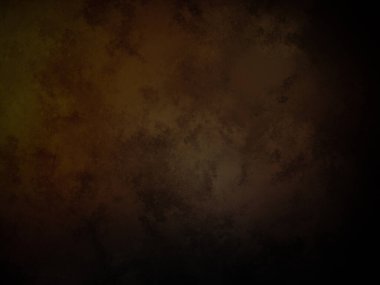 Koyu kahverengi arka plan, sarı ve siyah sınır.