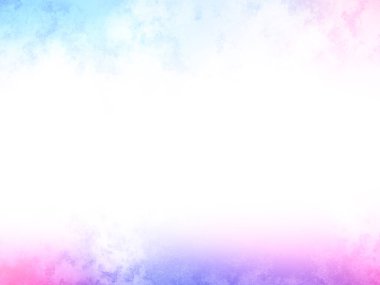 Beyaz ve mavi gökyüzü ile renkli bir arkaplan