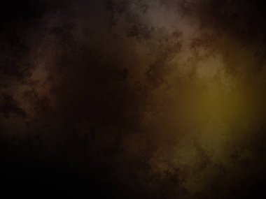 Koyu bir arkaplan ve sarı ışık