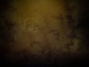 Koyu kahverengi arka plan ve sarı ışık