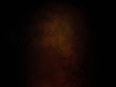 Karanlıkta kırmızı bir parlaklıkla yanan bir mum.