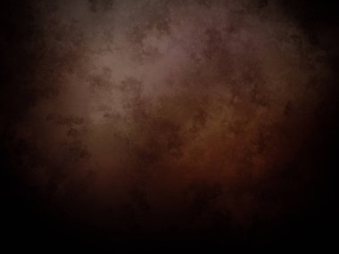 Koyu kahverengi bir arka plan ve soluk bir doku.