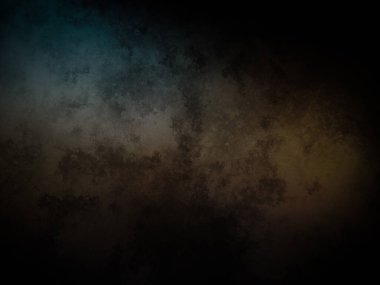 Koyu bir arka plan, mavi ve sarı bir ışık.