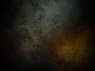 Siyah ve sarı bir arka plan ve koyu bir arka plan.