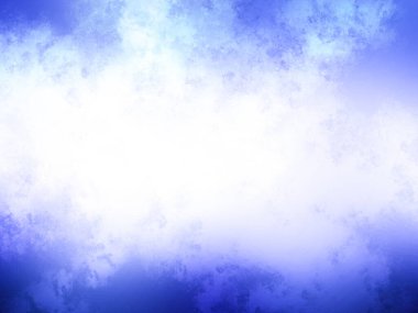 Gökyüzü ve bulutları olan mavi ve beyaz bir arkaplan