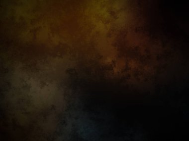 Koyu renkli arka plan, sarı ve mavi ışık.