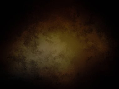 Koyu bir arka plan, sarı ve siyah ışık.