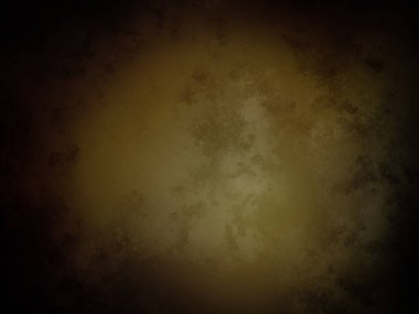 Koyu kahverengi arka plan ve sarı ışık