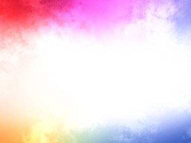 Gökkuşağı bulutlu renkli bir arkaplan