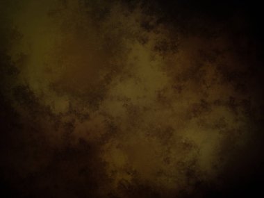 Koyu kahverengi arka plan, sarı ve siyah sınır.