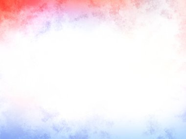 Kırmızı, beyaz ve mavi arkaplan ve beyaz daire.