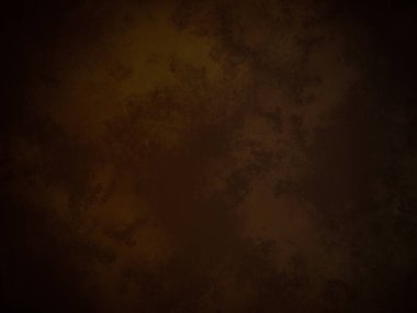 Koyu kahverengi arka plan, koyu kahverengi ve sarı renk.